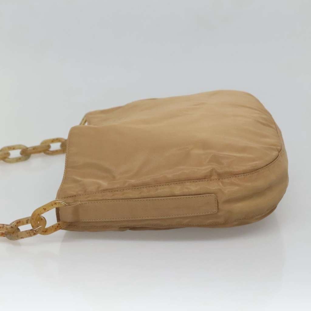 Prada Vintage Chain Shoulder Bag Beige Good condition - Inside View