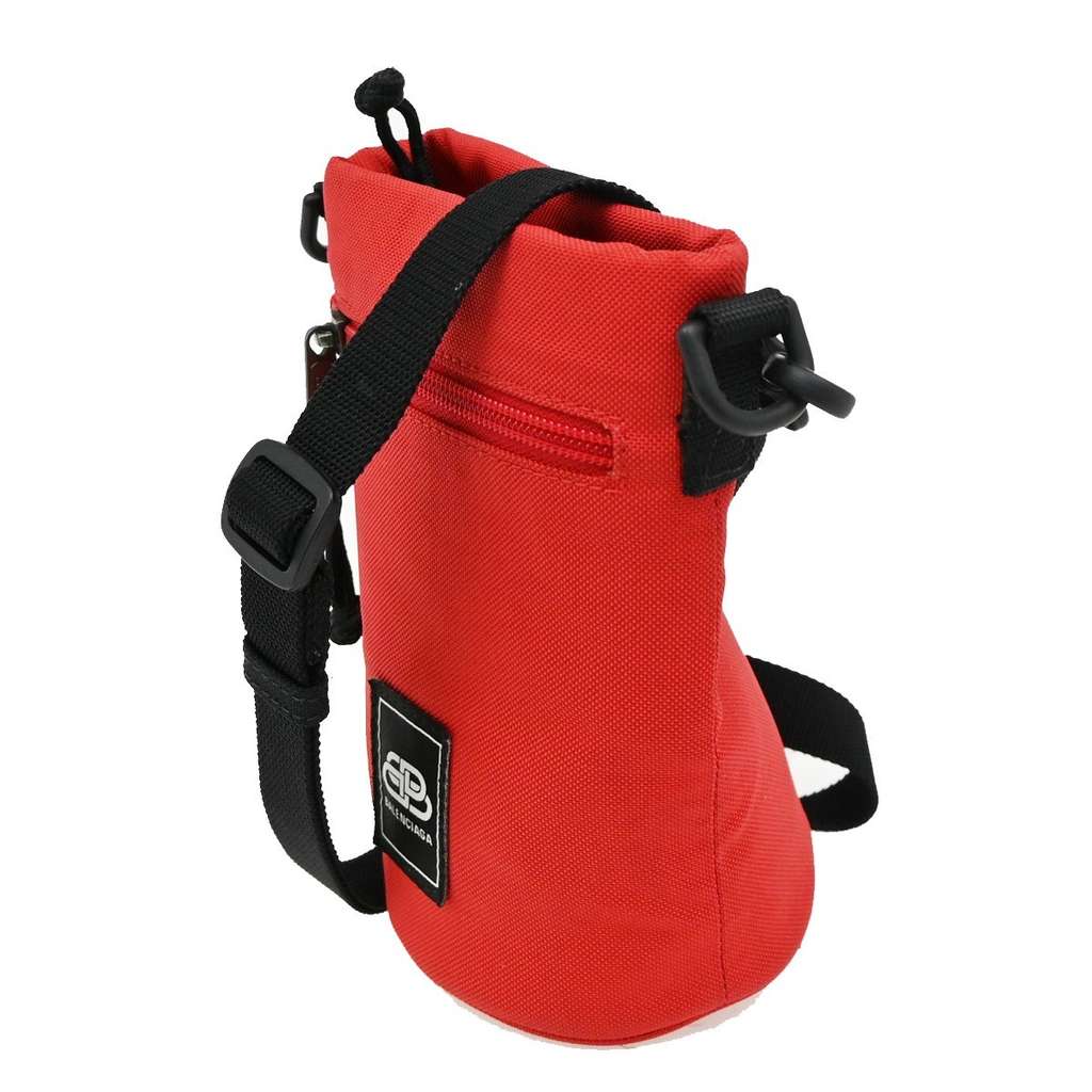 Balenciaga Weekend Bottle Holder Bag Red Canvas Good condition - Inside View