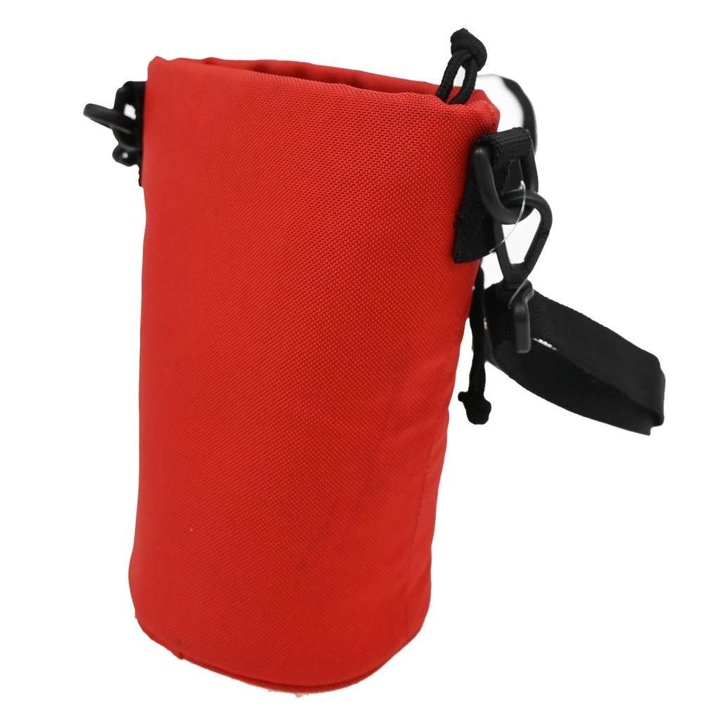 Balenciaga Weekend Bottle Holder Bag Red Canvas Good condition - Model View