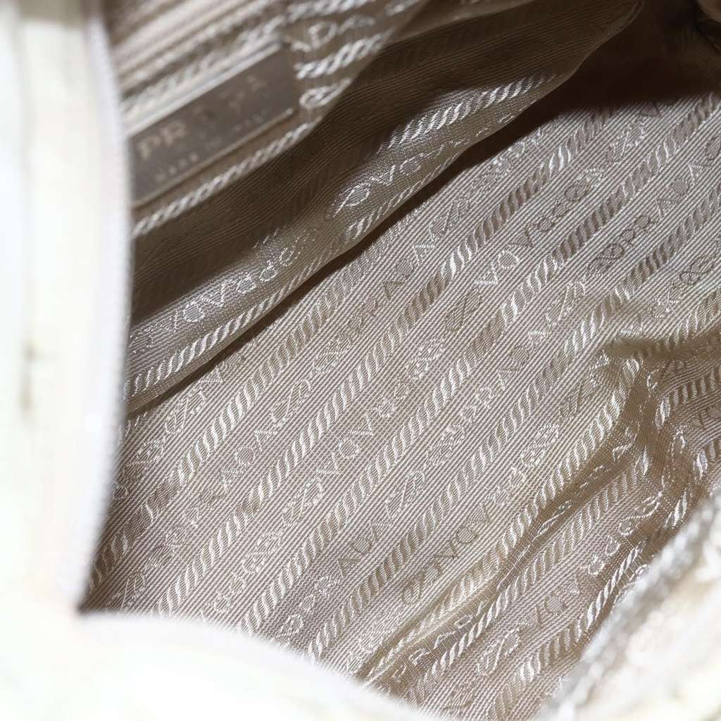 Prada Vintage Tote Silver Good condition - Box View