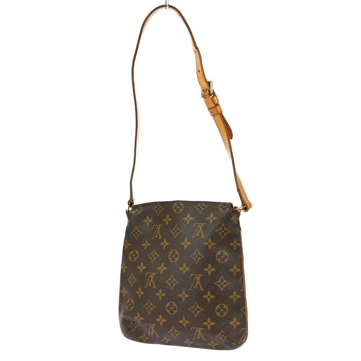 Louis Vuitton Musette Salsa Handbag Brown Canvas Good condition - Back View