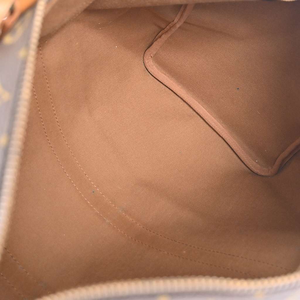 Louis Vuitton Keepall Bag Brown Canvas Good condition - Inside View