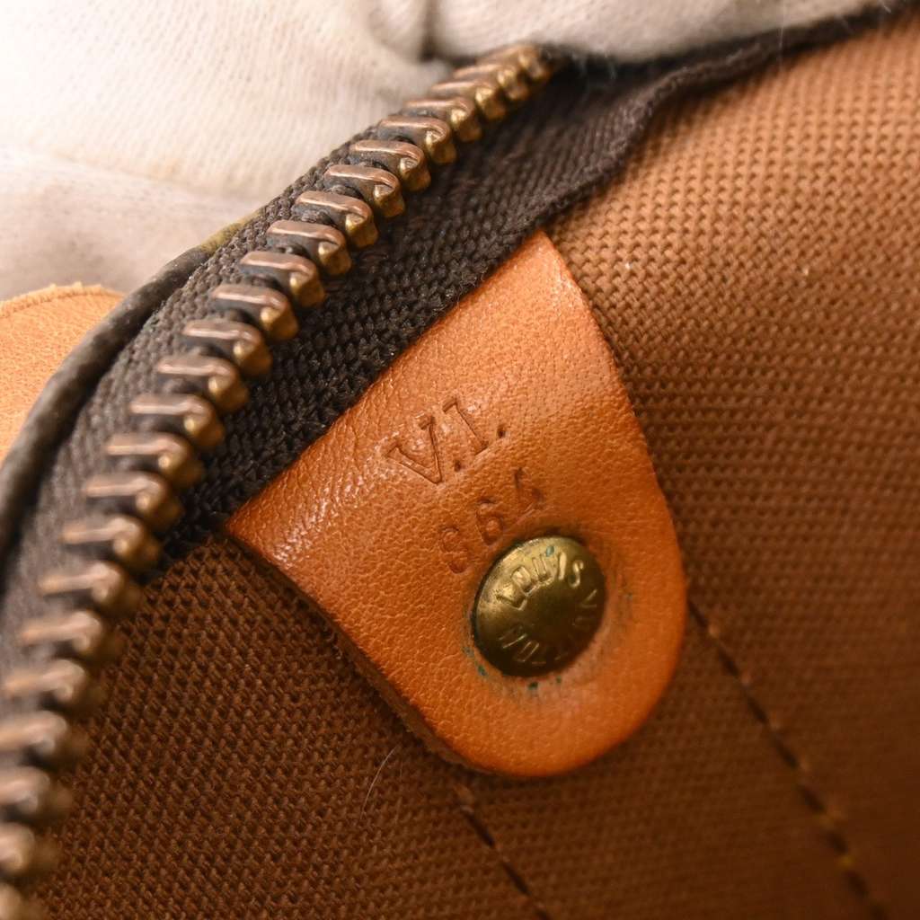 Louis Vuitton Keepall Bag Brown Canvas Good condition - Box View