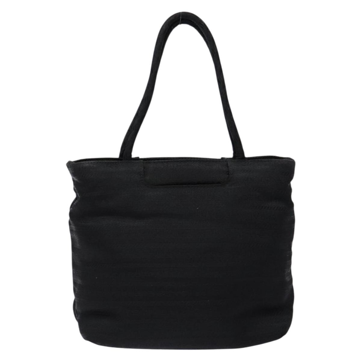 Prada Vintage Zip Handbag Black Good condition - Back View