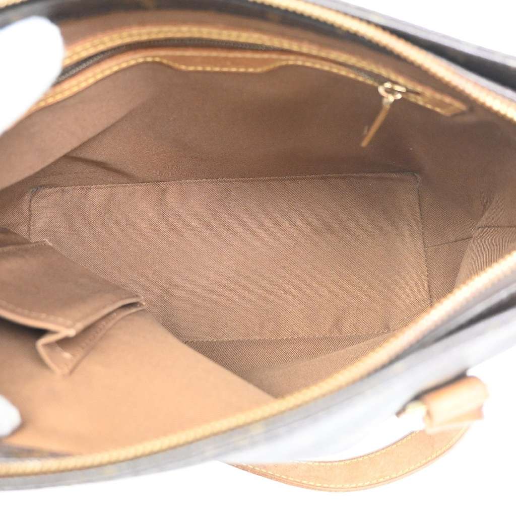 Louis Vuitton Cabas Piano Brown Leather Fair condition - Box View