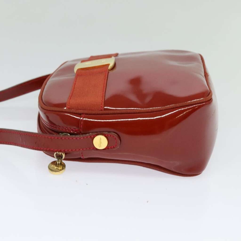 Salvatore Ferragamo Vala Shoulder Bag Red Good condition - Inside View
