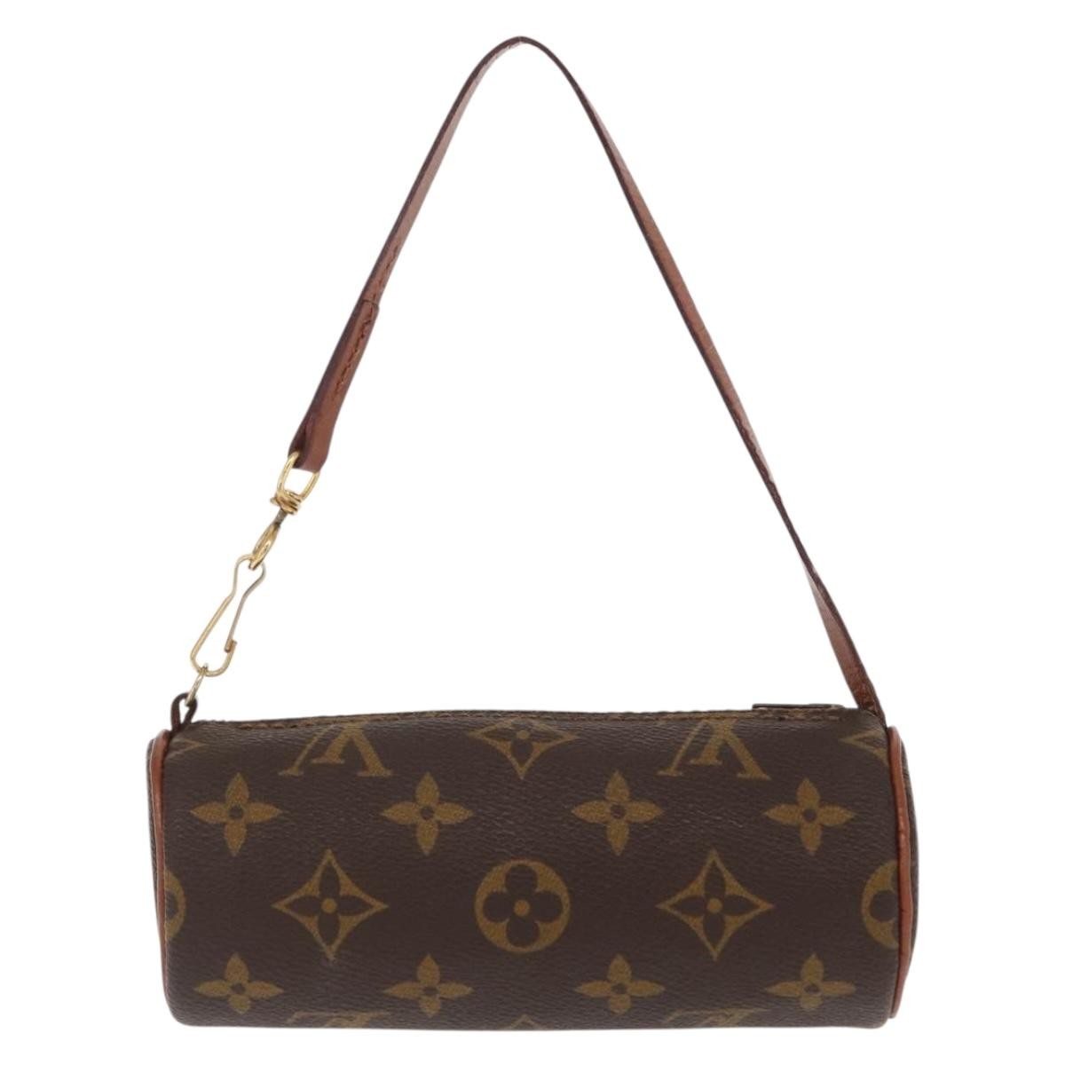 Louis Vuitton Papillon Pochette Brown Canvas Good condition - Back View