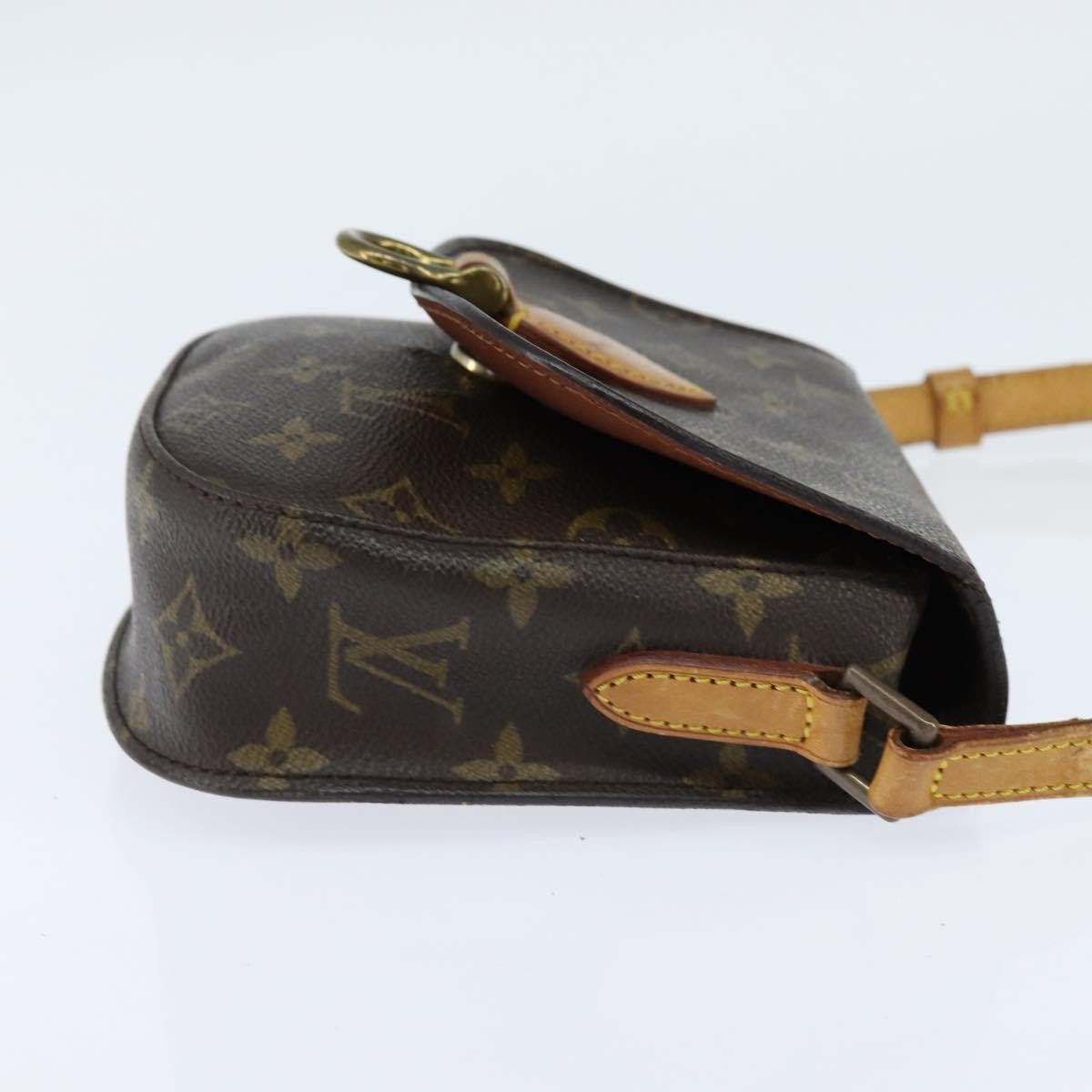 Louis Vuitton Saint Cloud Handbag Brown Canvas Good condition - Model View