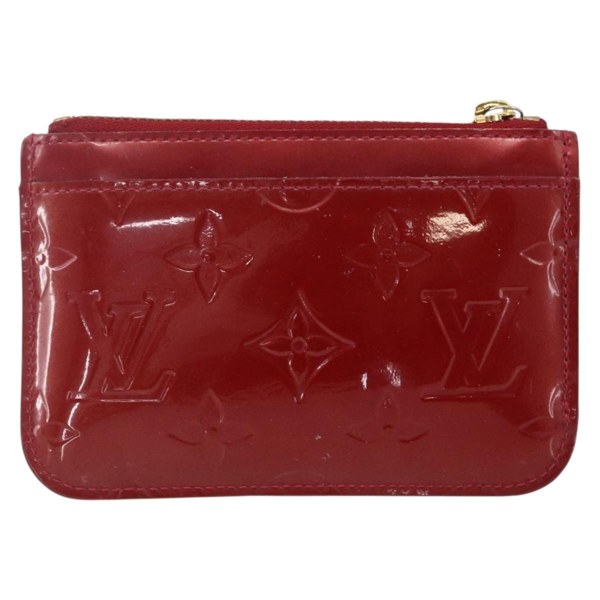 Louis Vuitton Pochette clés NM Red Fair condition - Back View