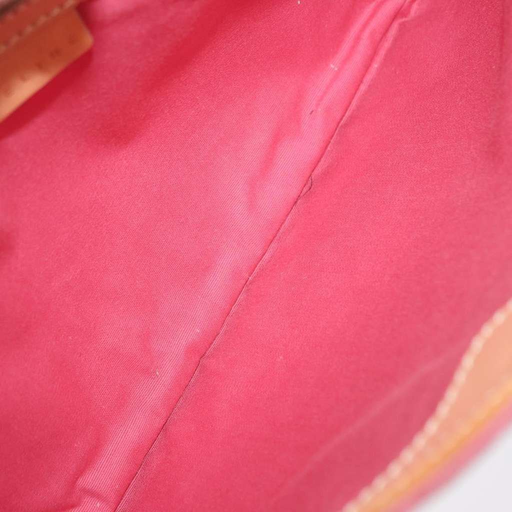 Celine C Macadam Shoulder bag Pink Suede Good condition - Box View