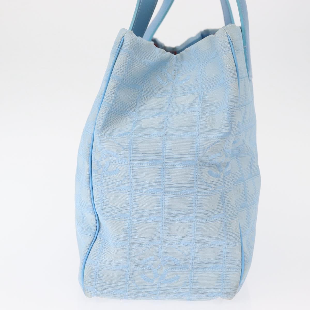 Chanel Travel Line Tote Blue Good condition - Inside View