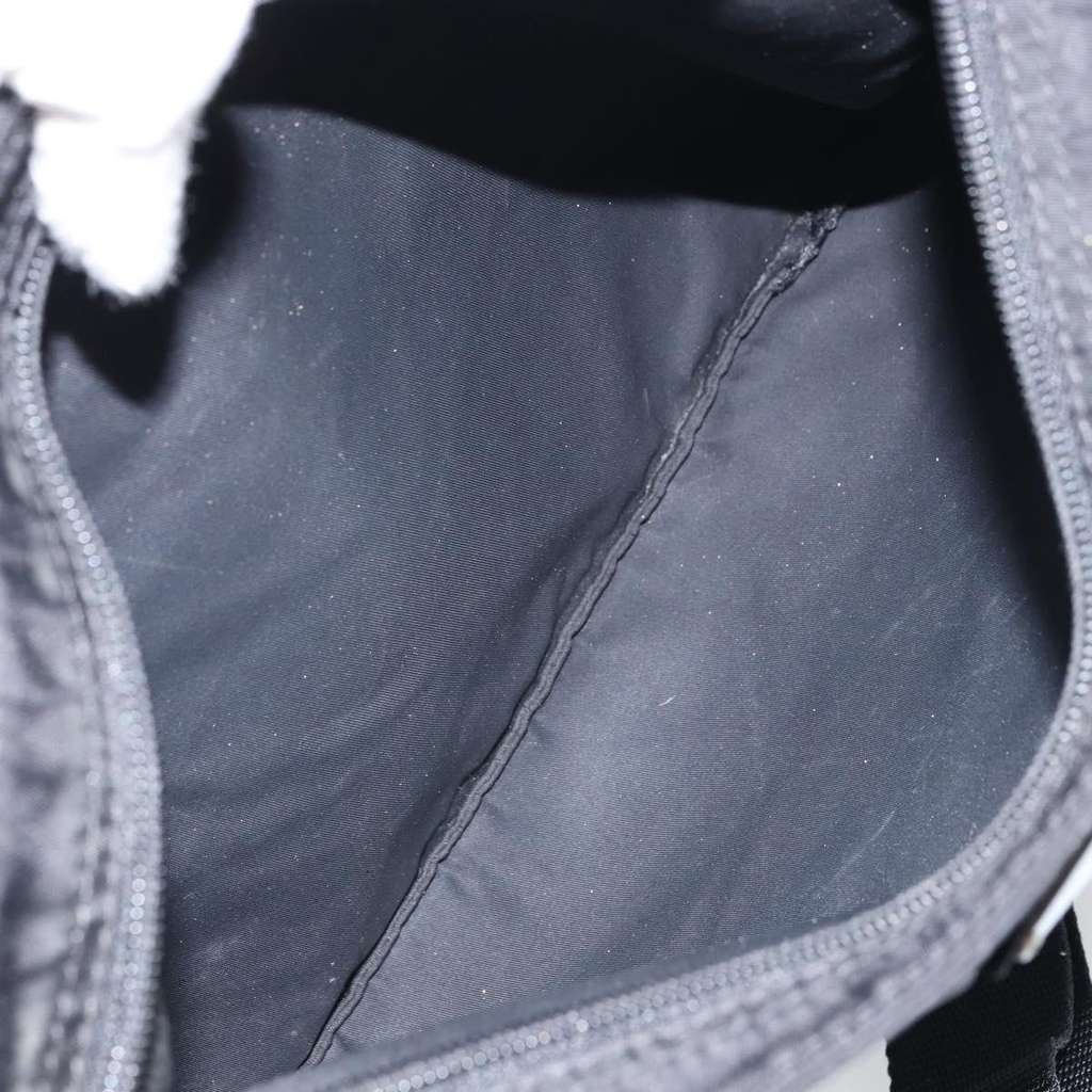 Prada Zip Top Messenger Bag Black Fair condition - Box View