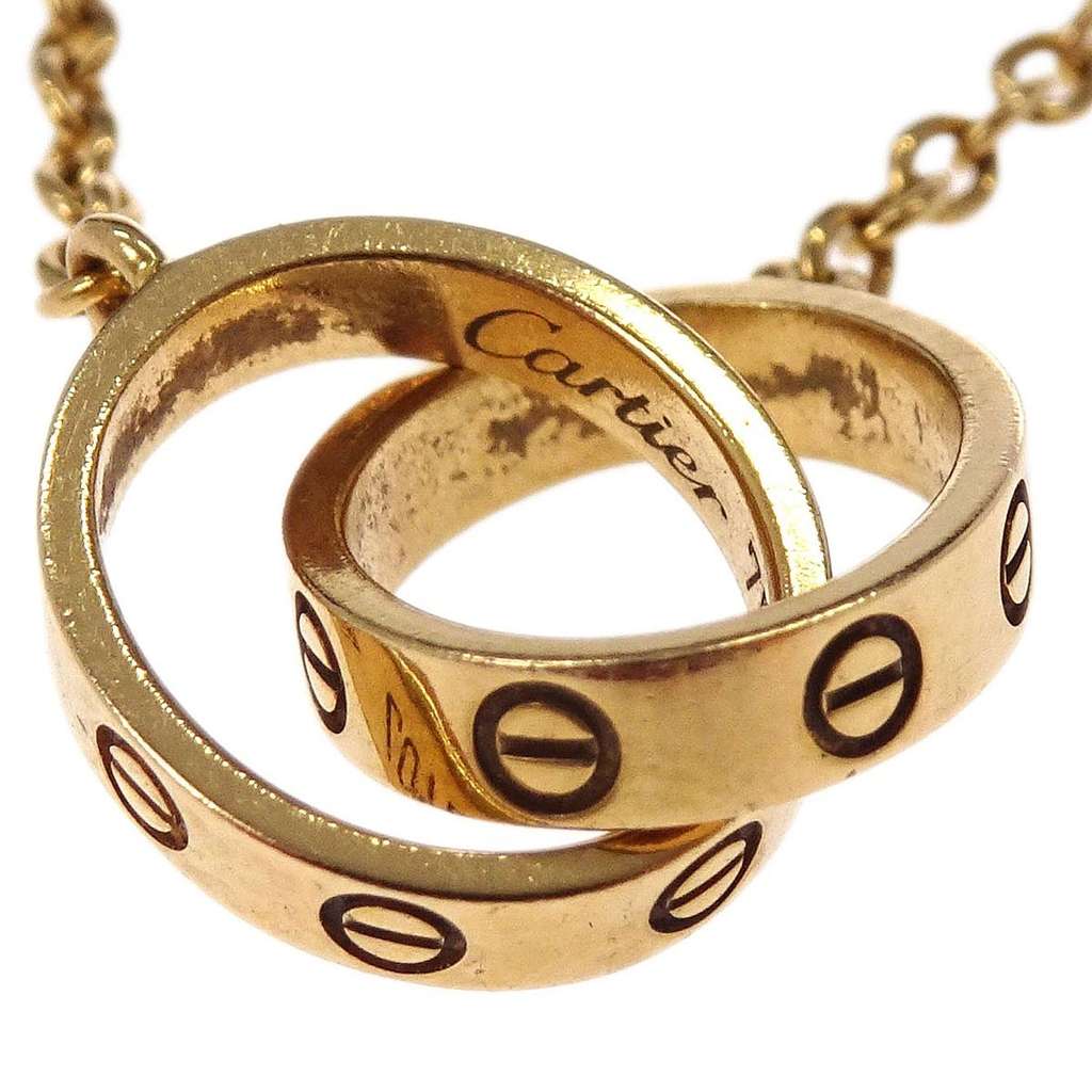 Cartier Love Interlocking Necklace Gold Good condition - Inside View