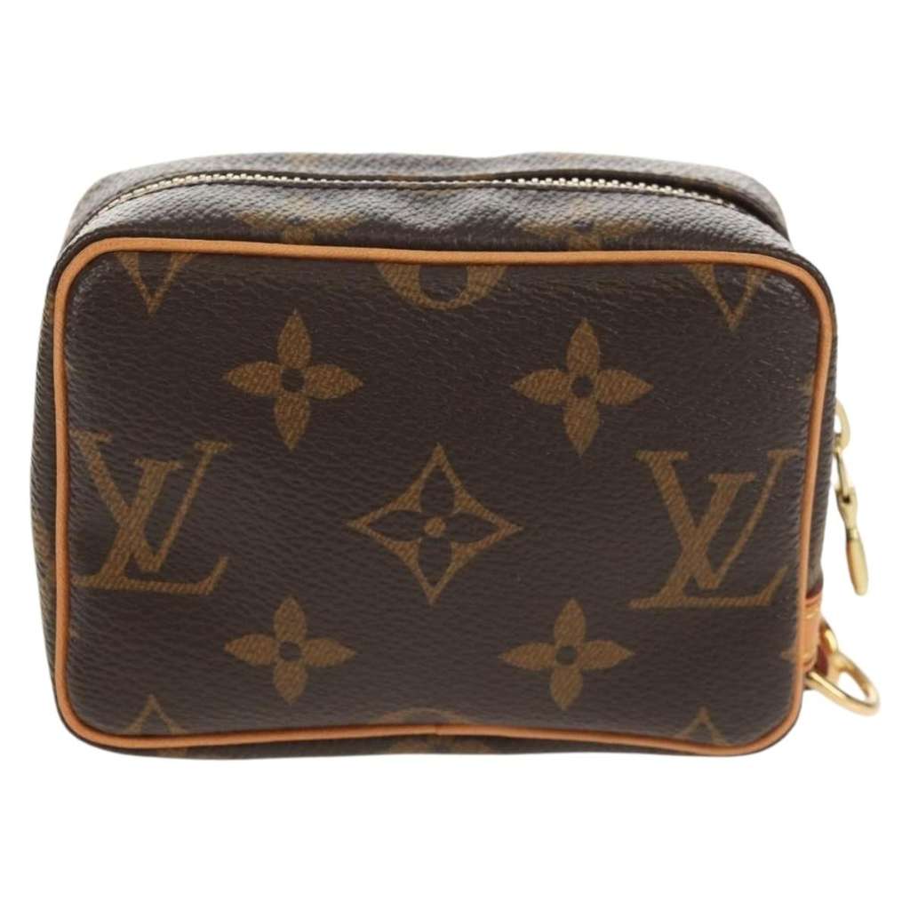 Louis Vuitton Wapity Trousse Pouch Brown Canvas Very good condition - Back View