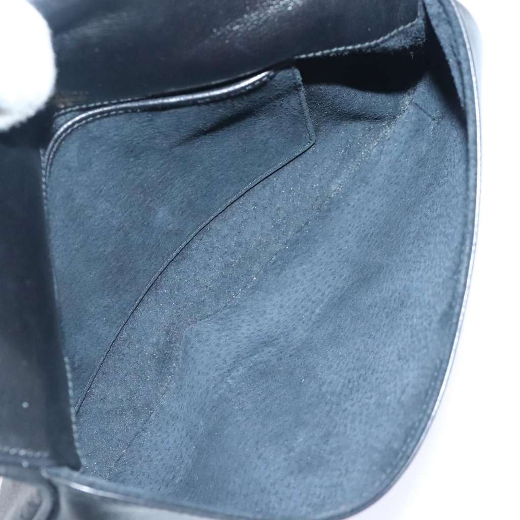 Gucci Vintage Blondie Clutch Black Leather Good condition - Box View