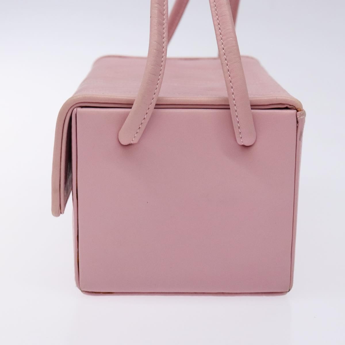 Fendi Classic Box Bag Pink Leather Good condition - Model View