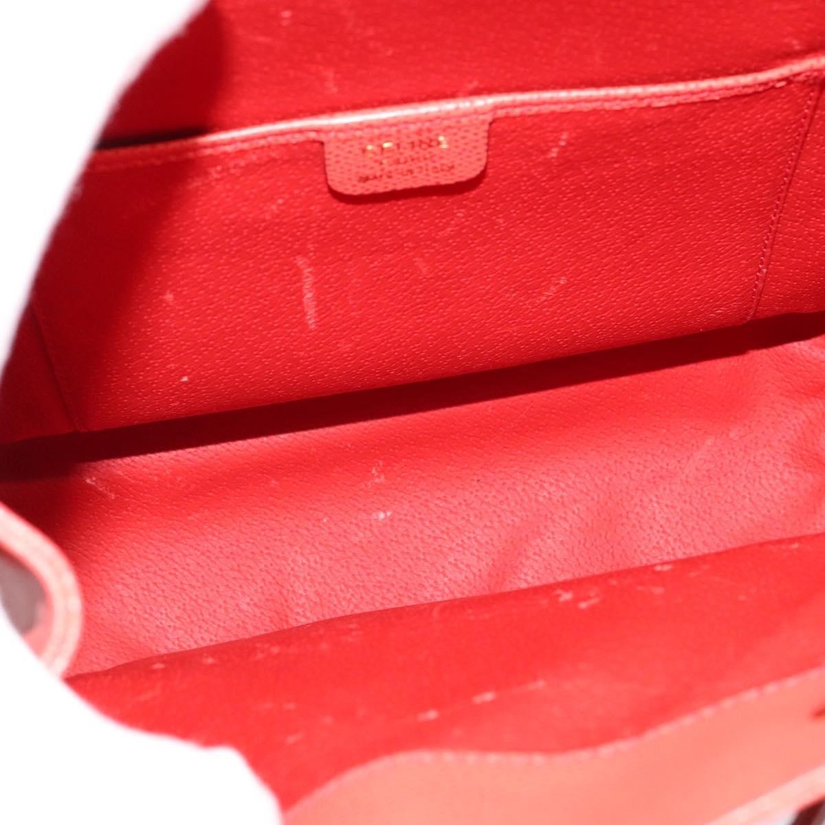 Celine Backpack Orange Leather Good condition - Box View