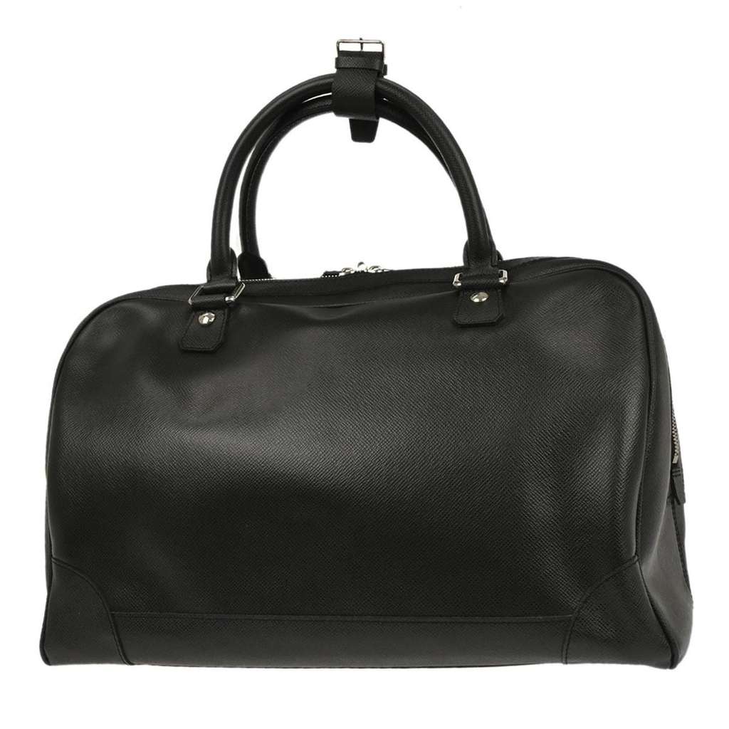 Louis Vuitton Stanislav Handbag Black Leather Good condition - Back View