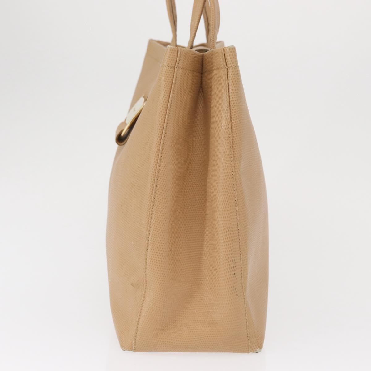 Salvatore Ferragamo Vala tote Beige Leather Good condition - Inside View