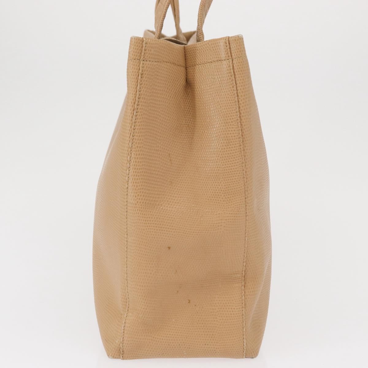 Salvatore Ferragamo Vala tote Beige Leather Good condition - Model View