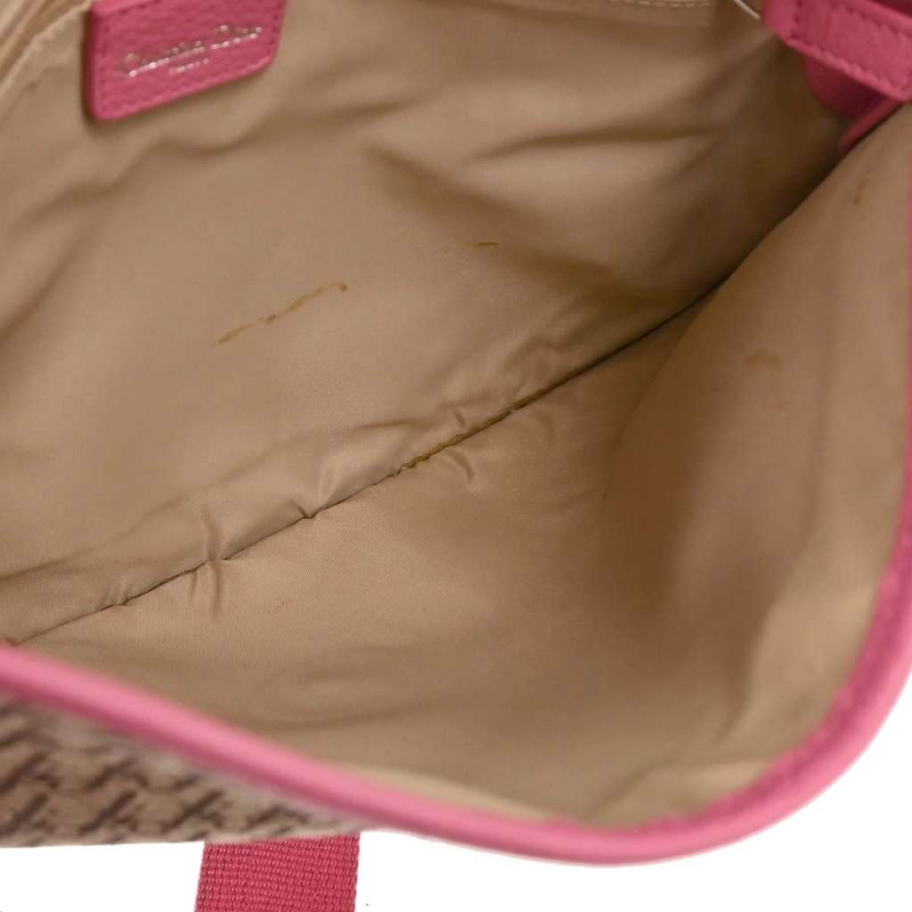 Christian Dior Trotter shoulder bag Beige Canvas Good condition - Inside View