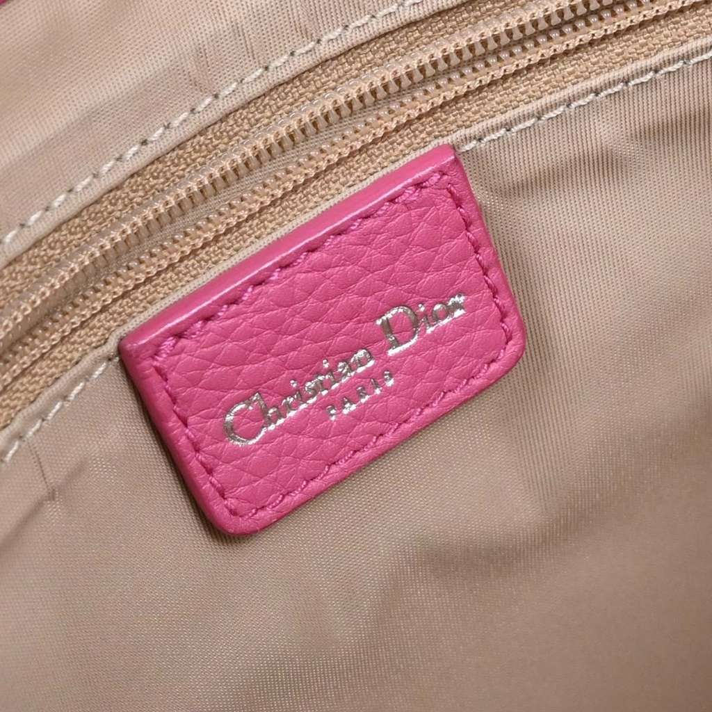 Christian Dior Trotter shoulder bag Beige Canvas Good condition - Model View