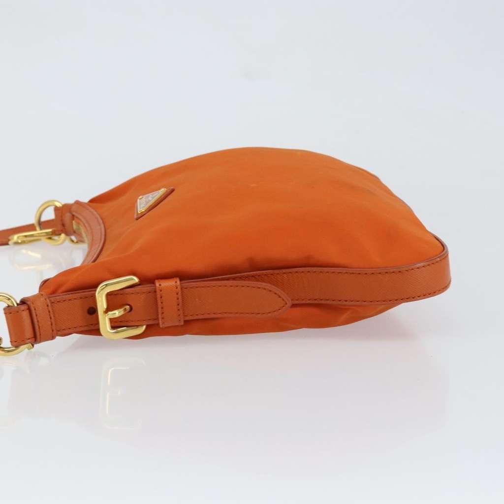 Prada Flat Messenger Orange Good condition - Model View