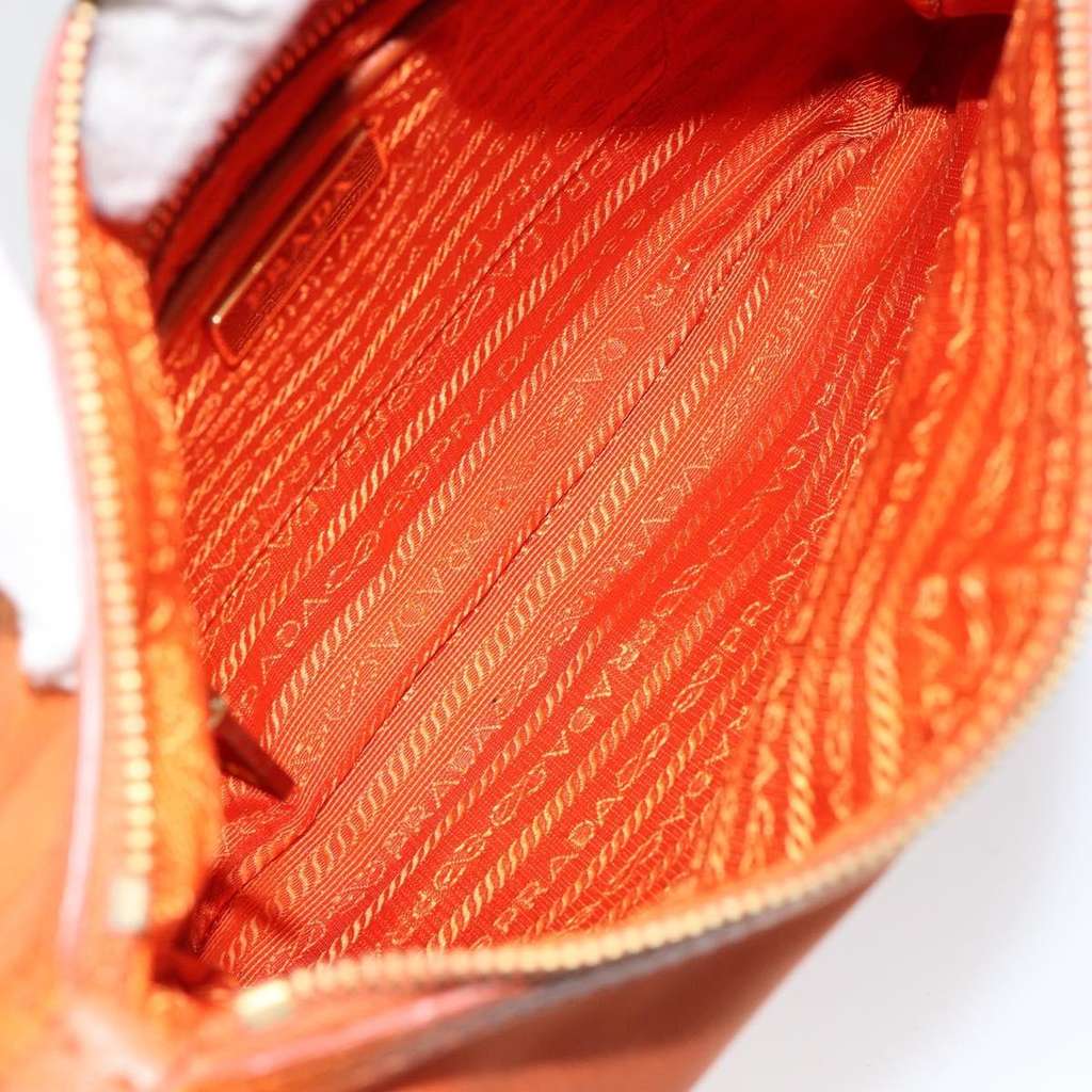Prada Flat Messenger Orange Good condition - Box View