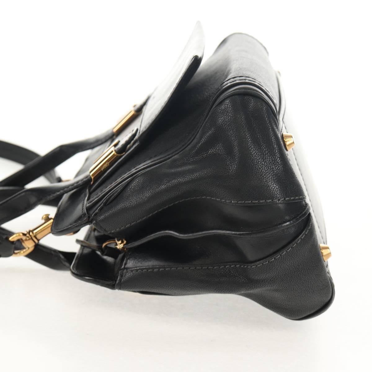 Chloe Alice Satchel Black Leather Good condition - Inside View