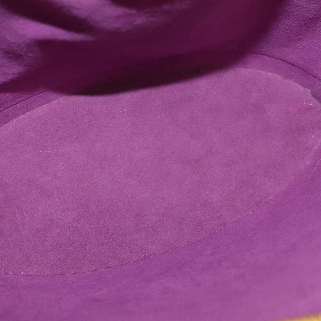 Louis Vuitton Saint Jacques Handbag Yellow Leather Fair condition - Box View