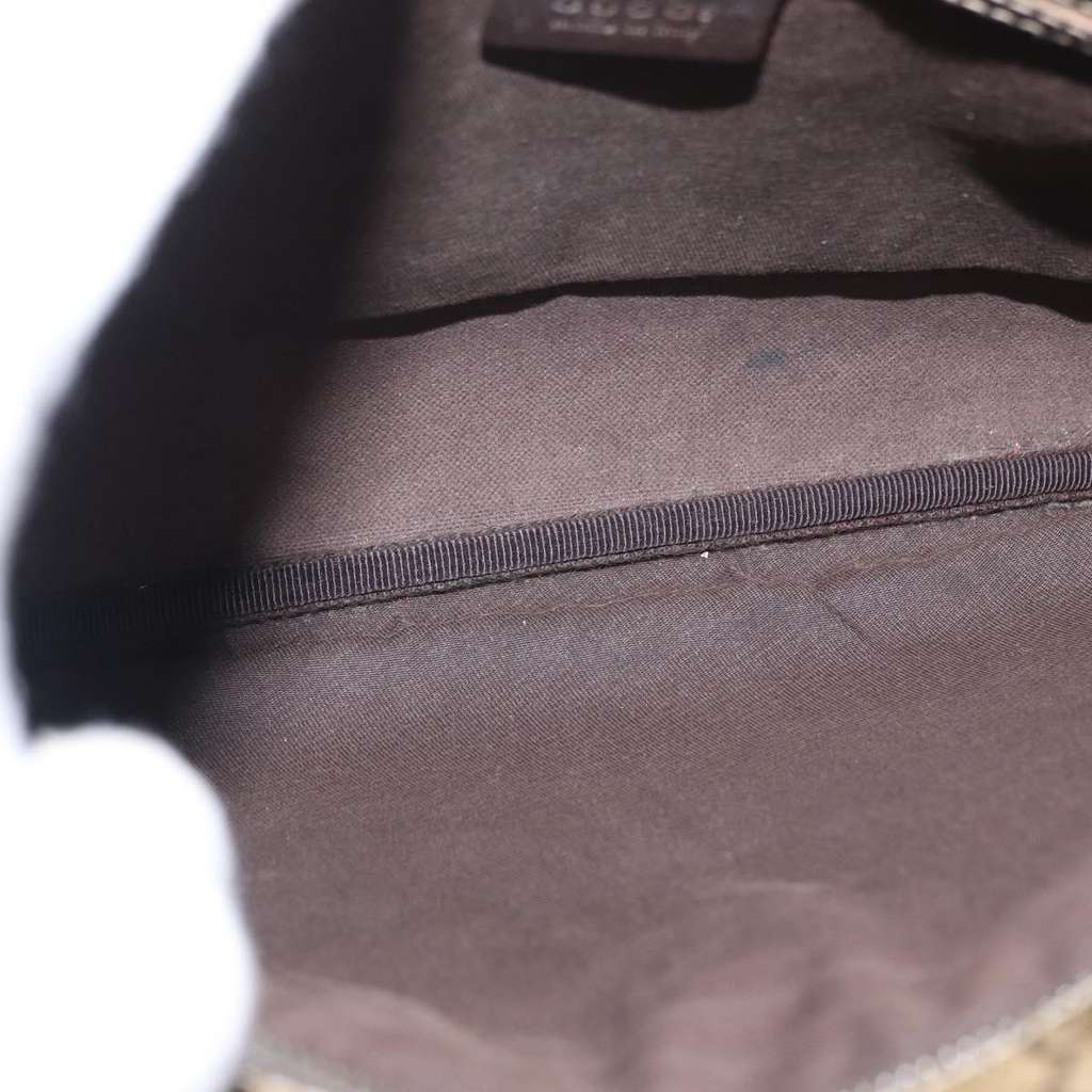 Gucci Flat Messenger Bag Beige Good condition - Box View