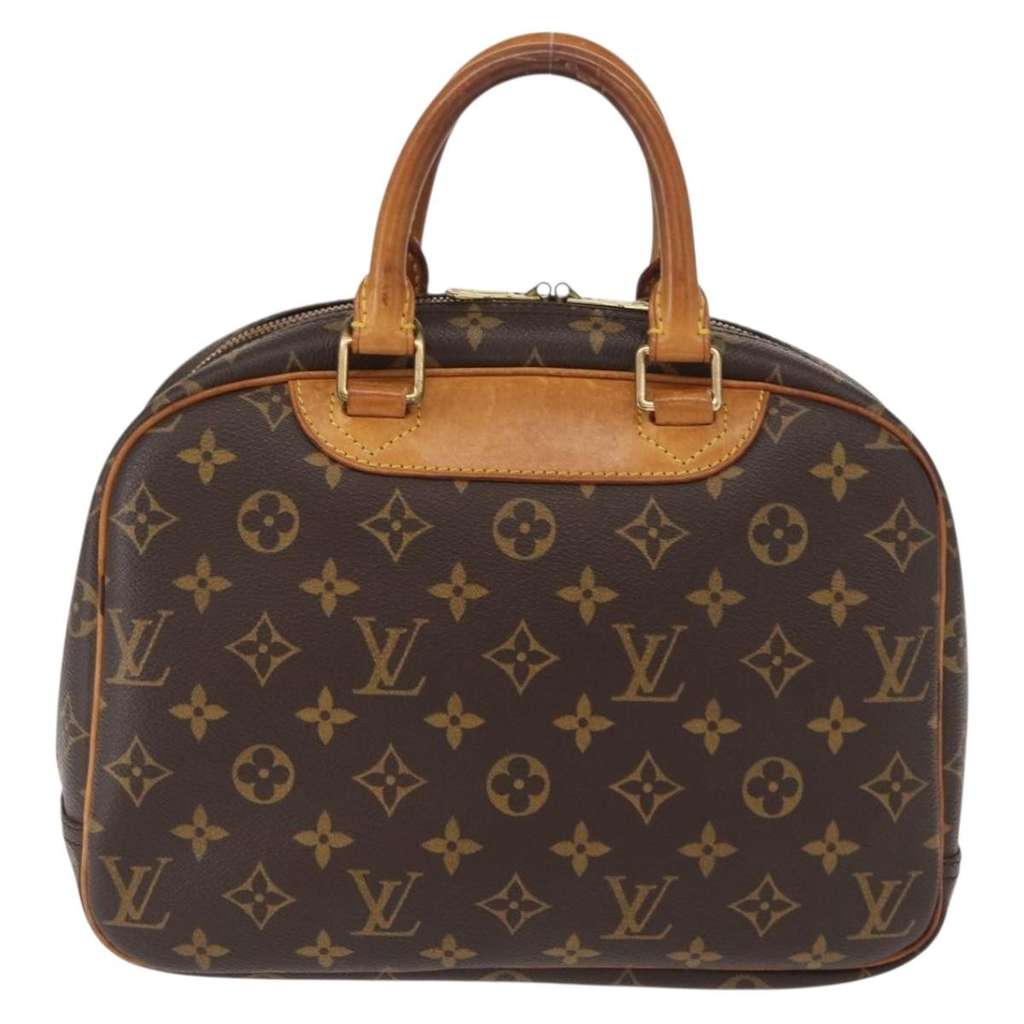 Louis Vuitton Trouville Handbag Brown Canvas Fair condition - Back View