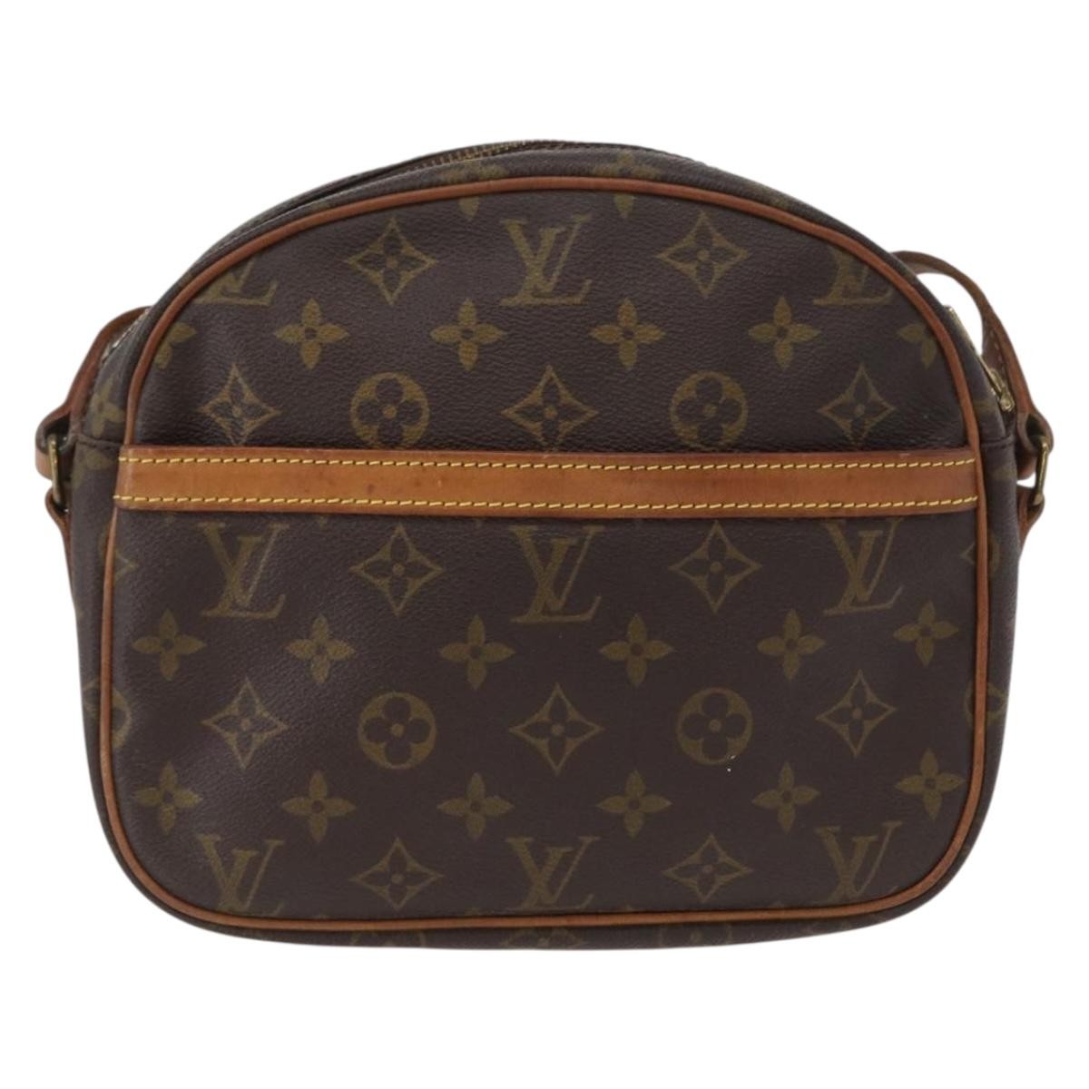 Louis Vuitton Senlis Shoulder bag Brown Canvas Fair condition - Back View