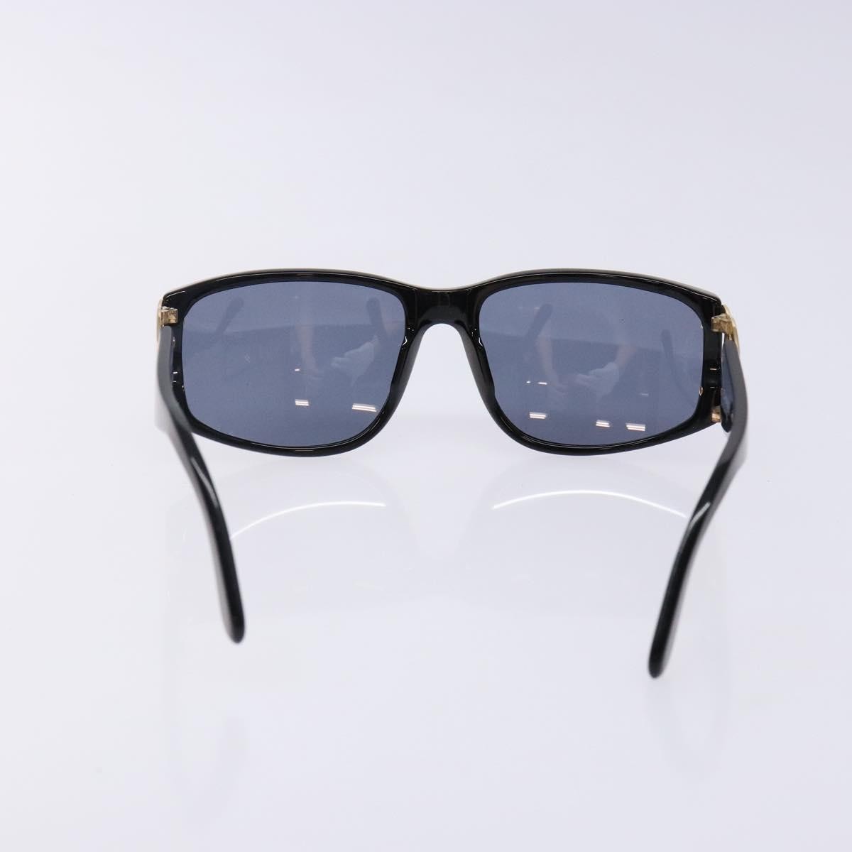 Chanel Logo CC Sunglasses Black Plastic Good condition - Back View