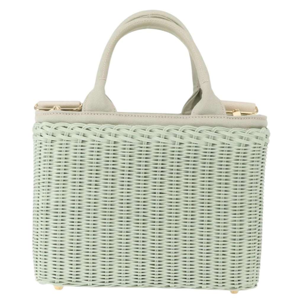 Prada Comic Basket Bag Green Good condition - Back View