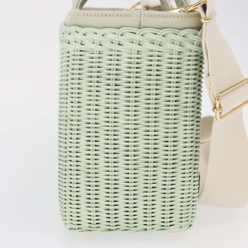 Prada Comic Basket Bag Green Good condition - Model View