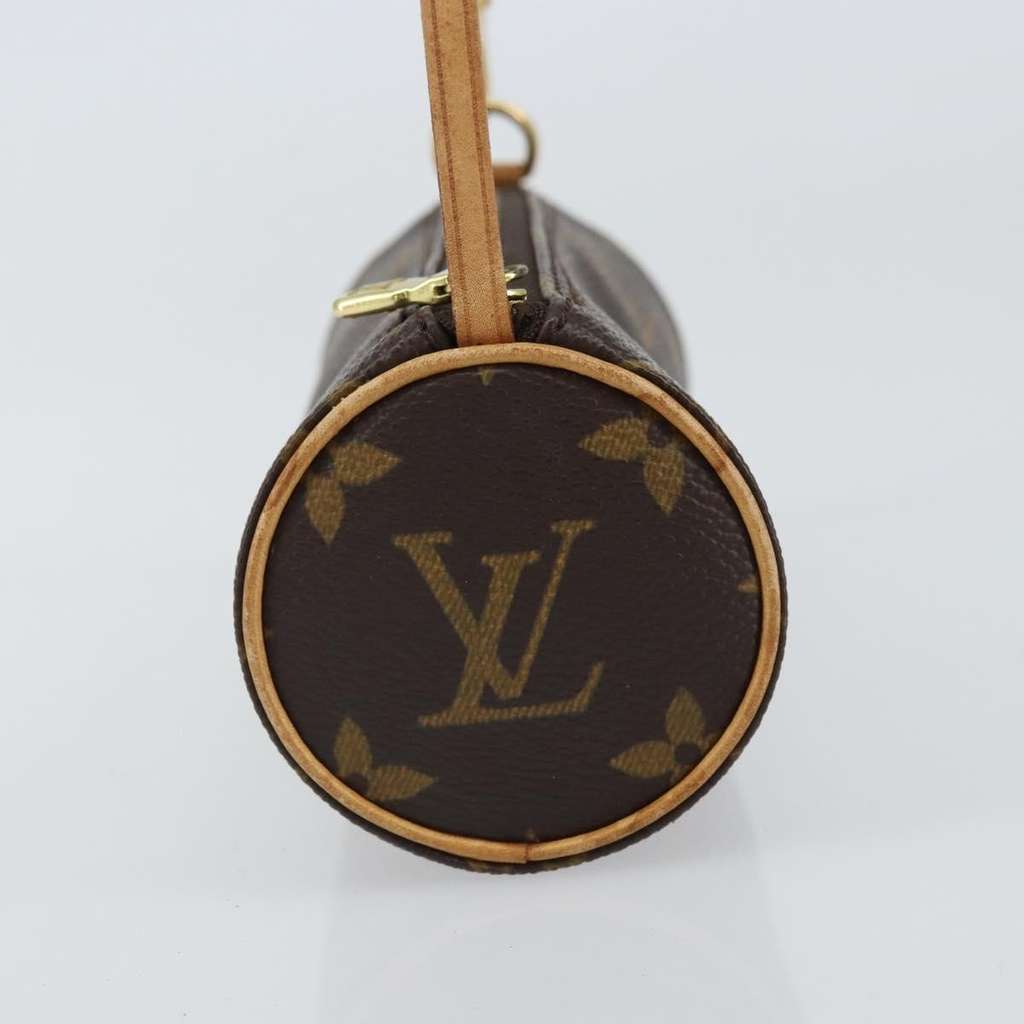 Louis Vuitton Papillon Pochette Brown Canvas Fair condition - Model View