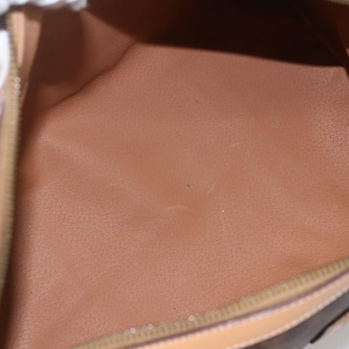 Celine Vintage Macadam Boston bag Brown Canvas Good condition - Box View