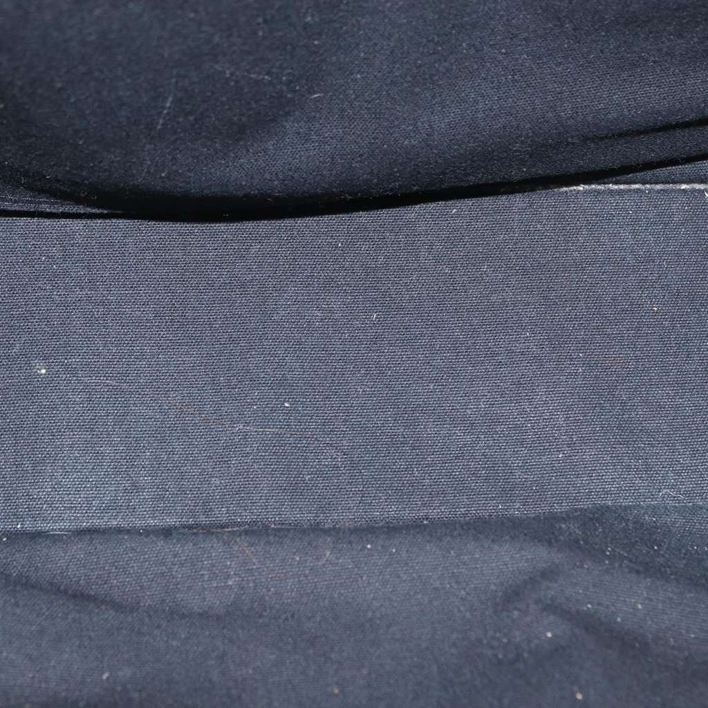 Hermès Fourre Tout Tote Black Canvas Fair condition - Box View