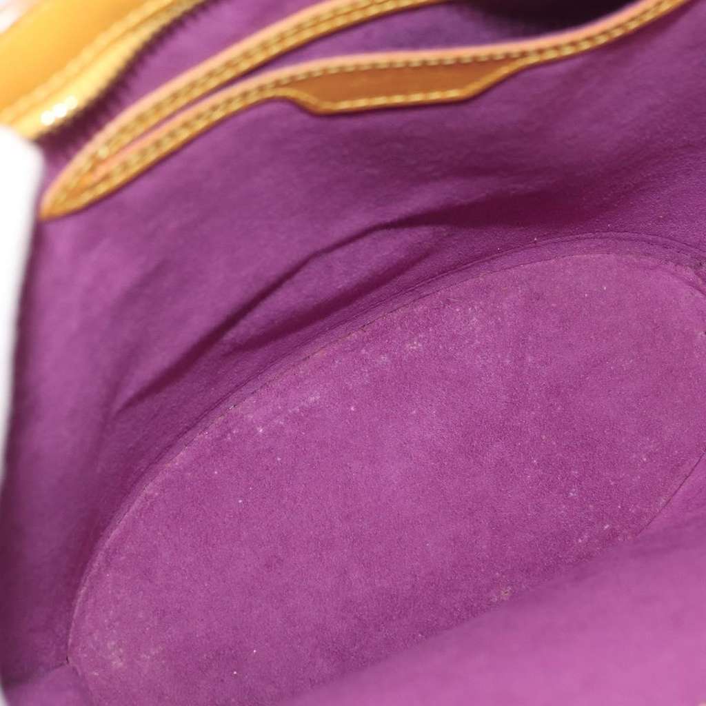 Louis Vuitton Saint Jacques Handbag Yellow Leather Fair condition - Box View