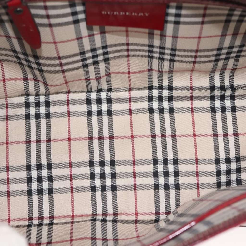 Burberry Vintage Handbag Red Good condition - Box View