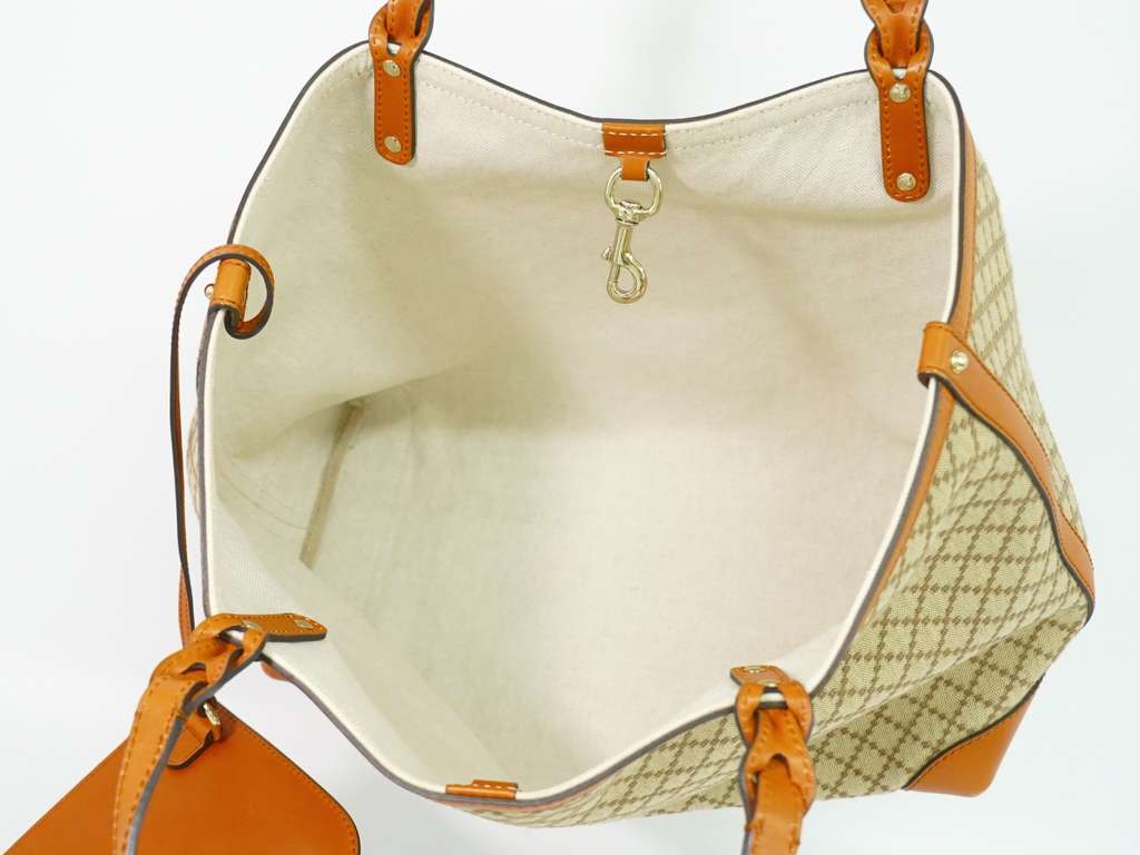 Gucci Craft Tote Beige Canvas Good condition - Inside View