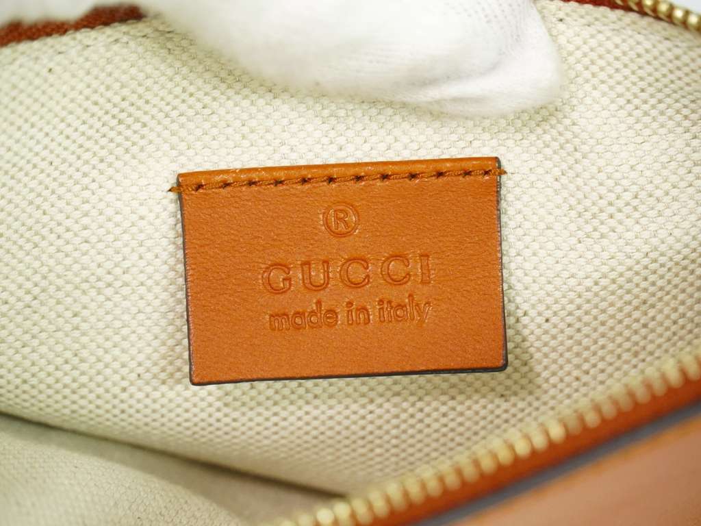 Gucci Craft Tote Beige Canvas Good condition - Model View