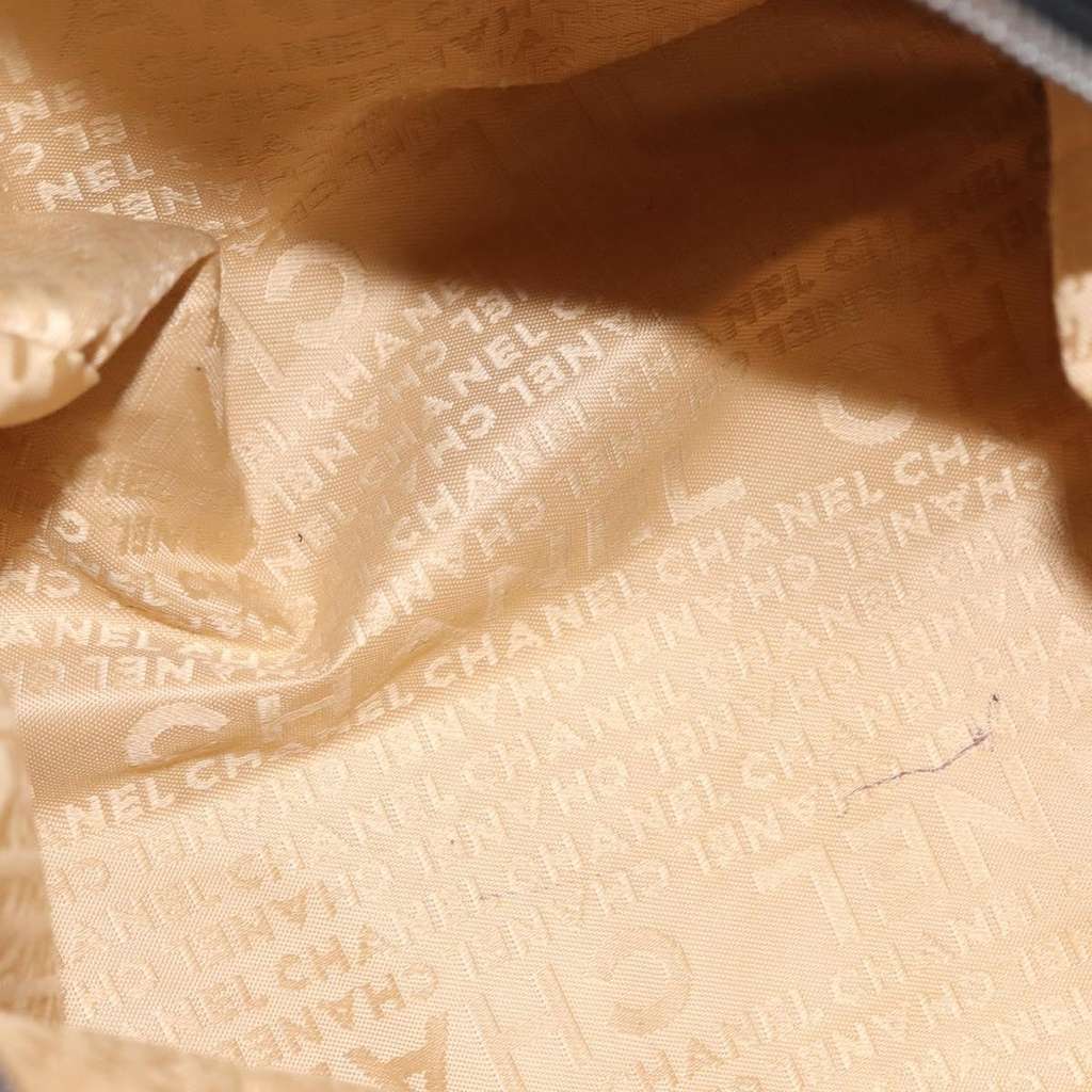 Chanel CC Bowler Black Leather Good condition - Box View