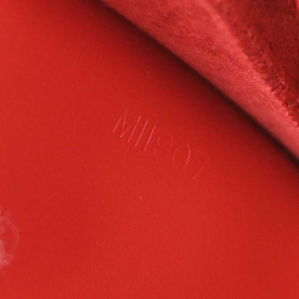 Louis Vuitton Pont Neuf Handbag Red Leather Good condition - Box View