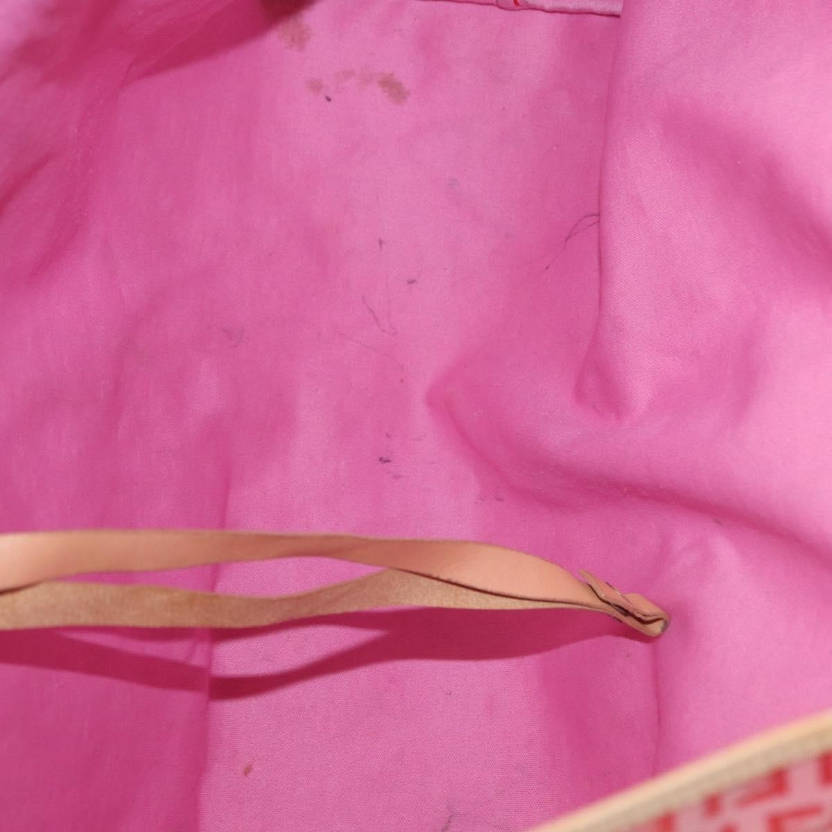 Fendi Roll Tote Red Canvas Good condition - Box View