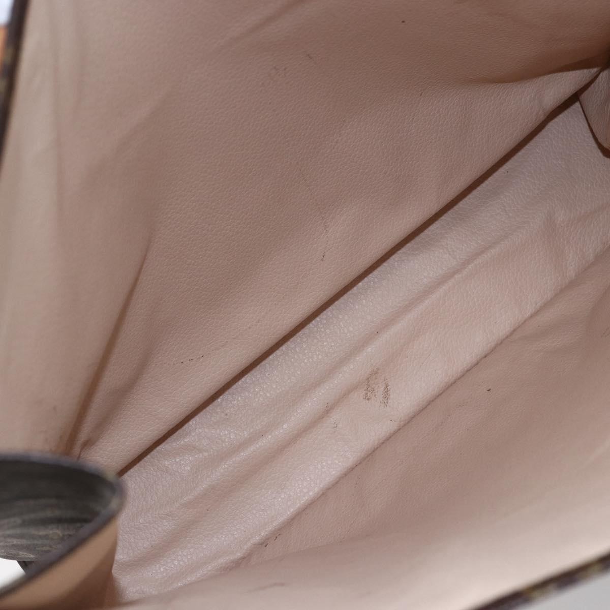 Louis Vuitton Sac Plat Bag Brown Canvas Good condition - Box View