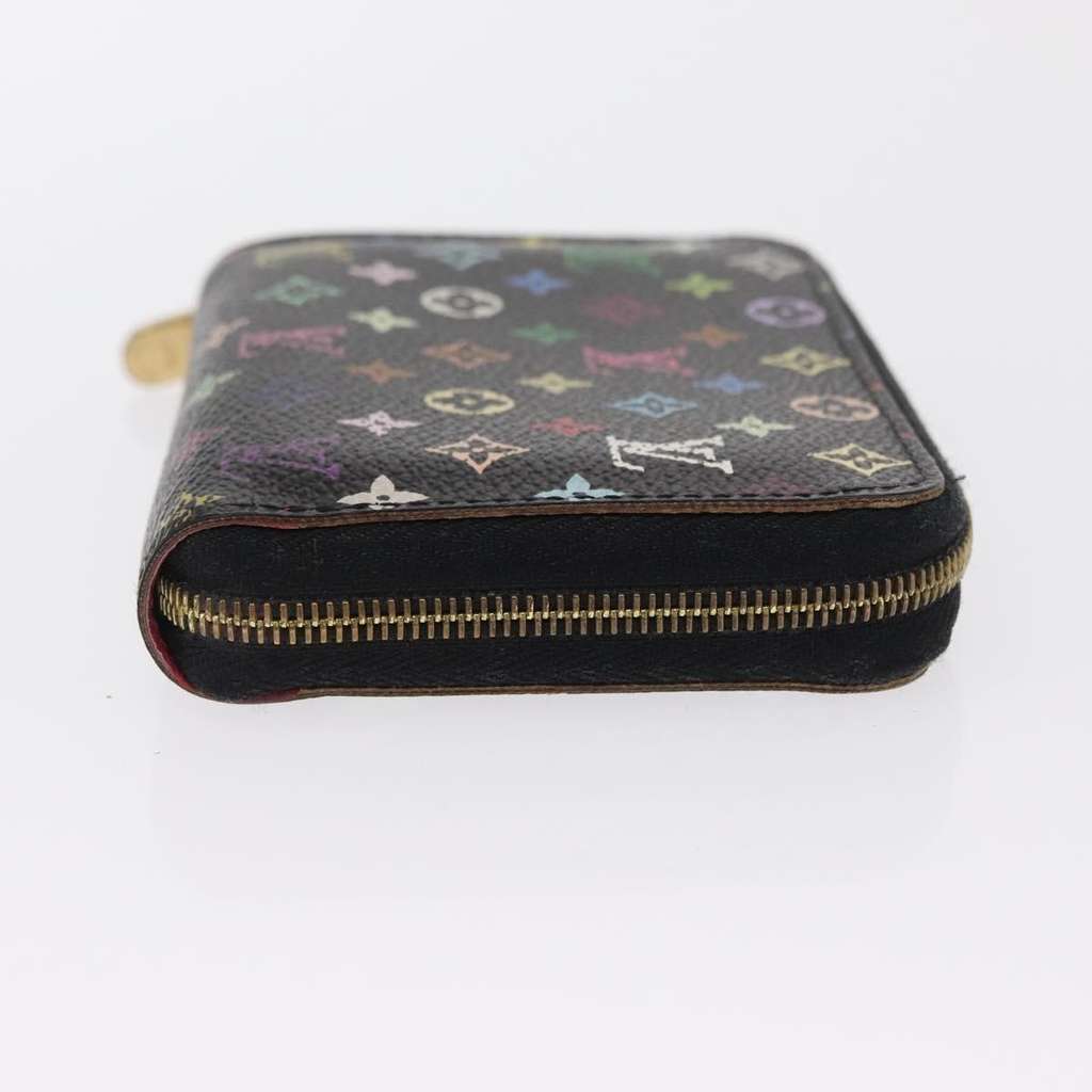 Louis Vuitton Porte-Monnaie Zippy Wallet Black Canvas Good condition - Inside View