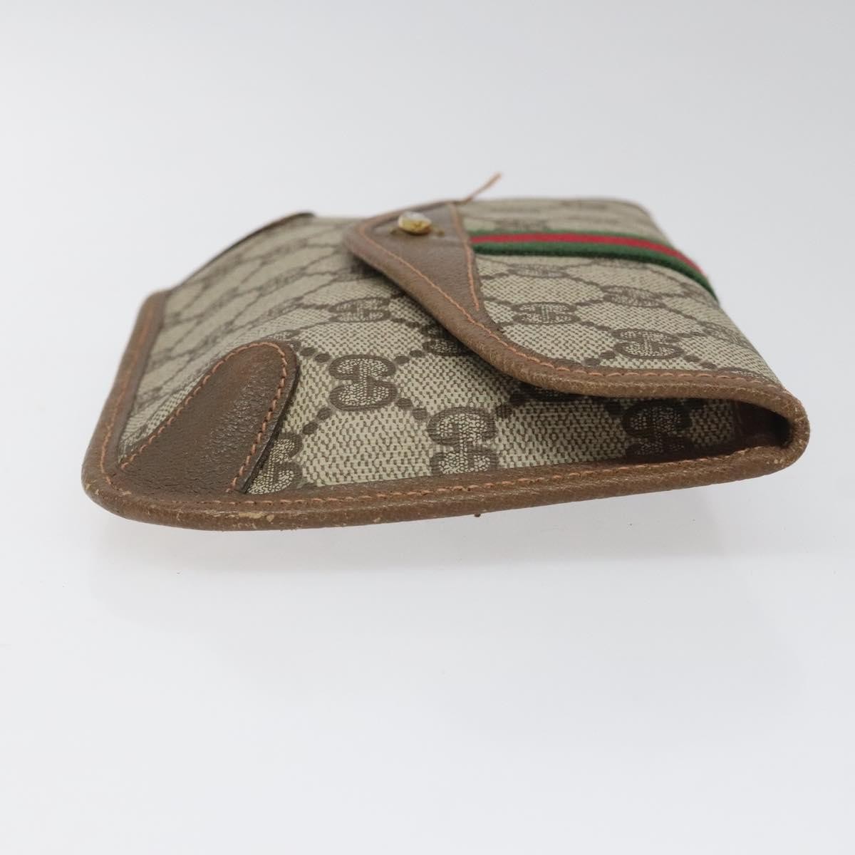 Gucci Ophidia Flap Clutch Beige Canvas Good condition - Inside View