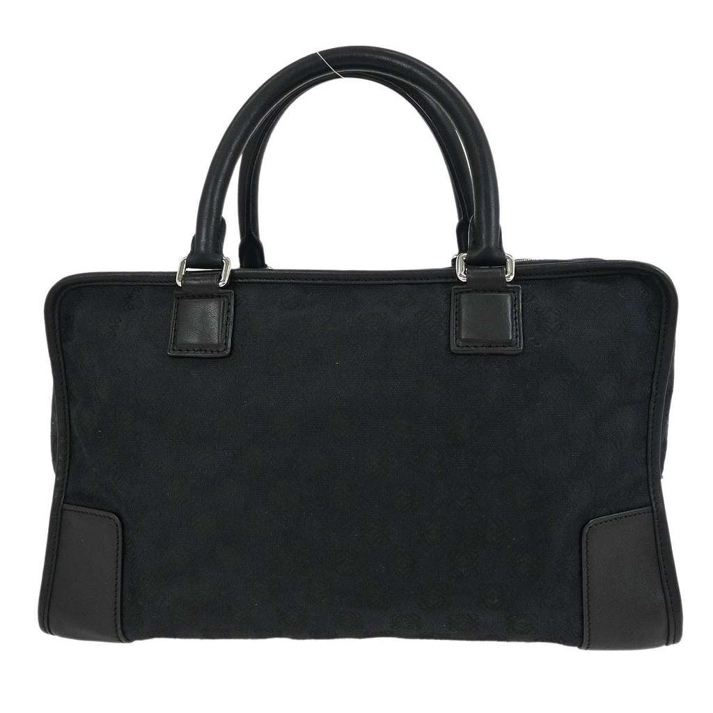 Loewe Amazona Bag Black Canvas Good condition - Back View